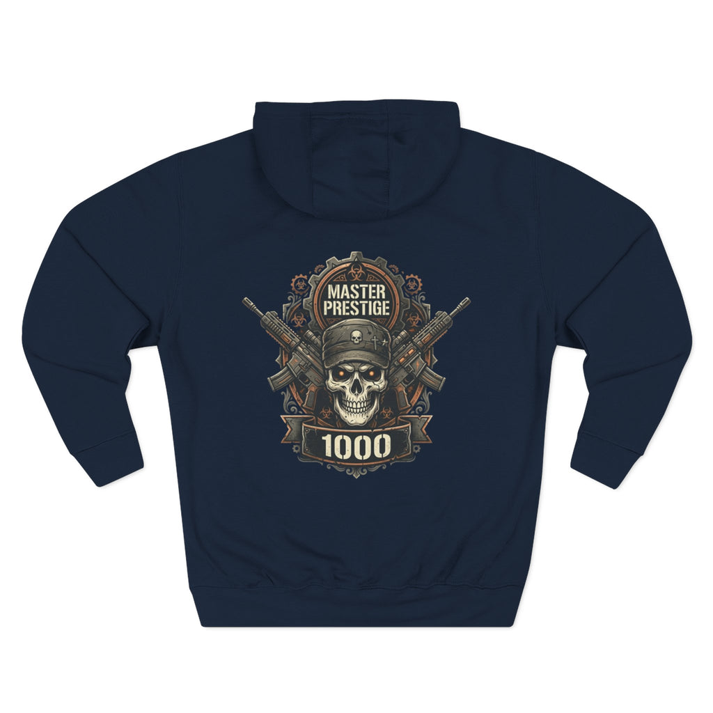 Three-Panel Fleece Hoodie