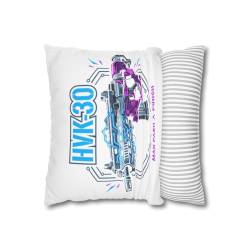 HVK-30 Black ops gun Spun Polyester Square Pillowcase