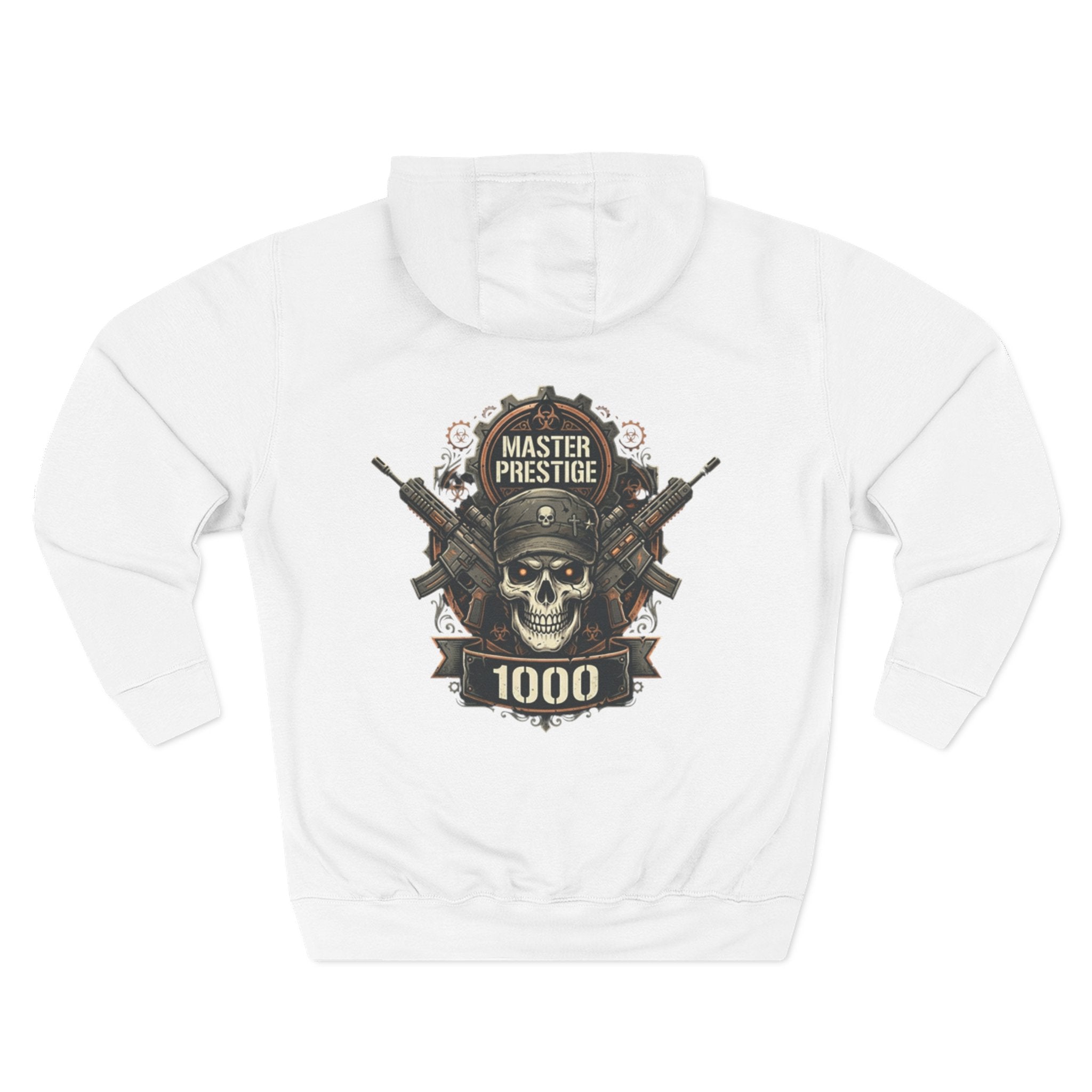 Three-Panel Fleece Hoodie