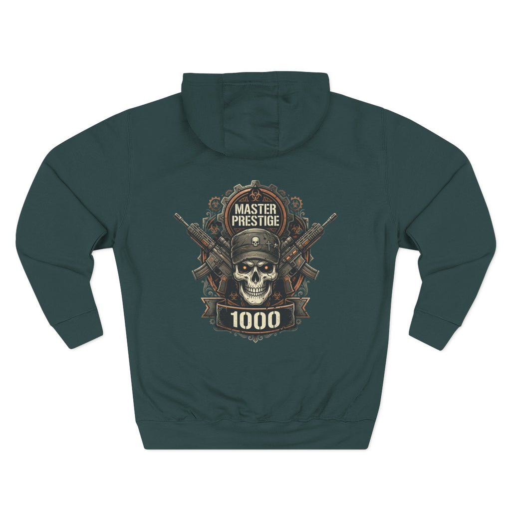 Three-Panel Fleece Hoodie