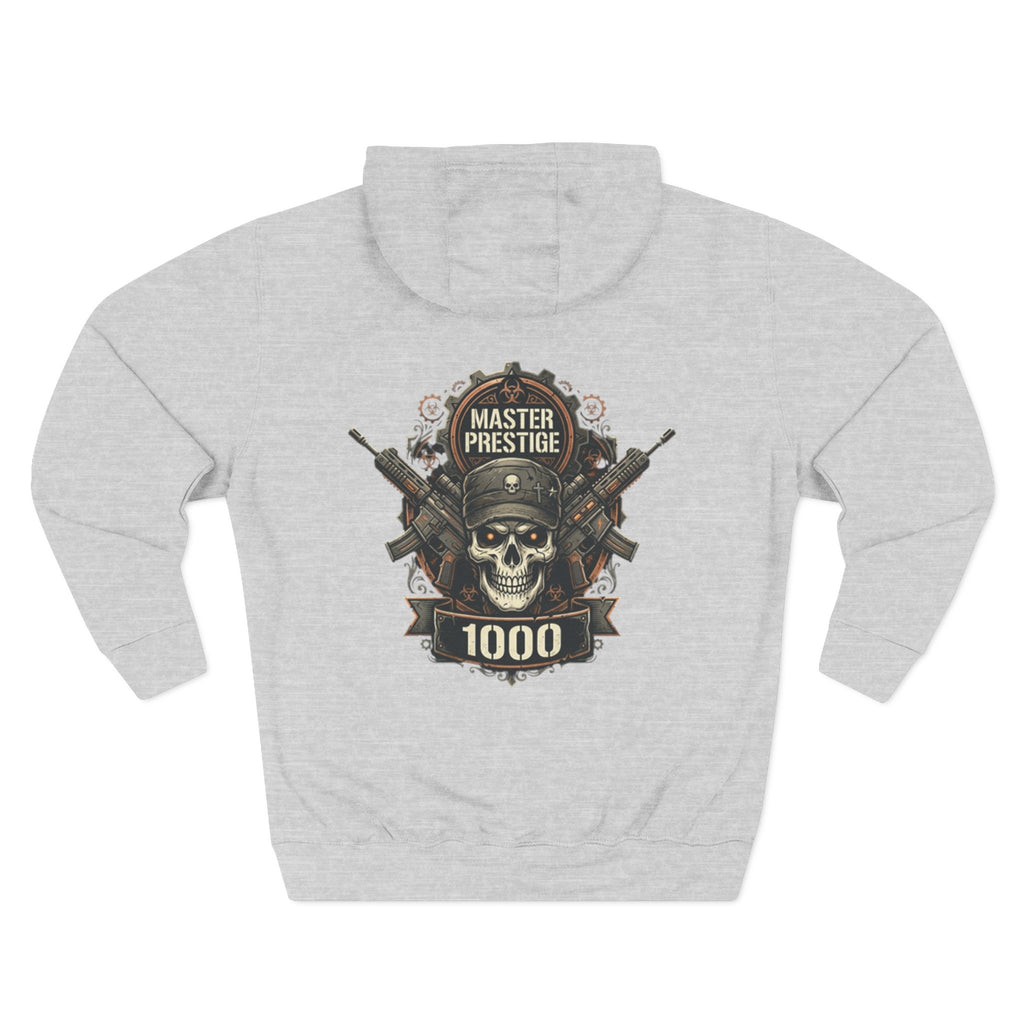 Three-Panel Fleece Hoodie