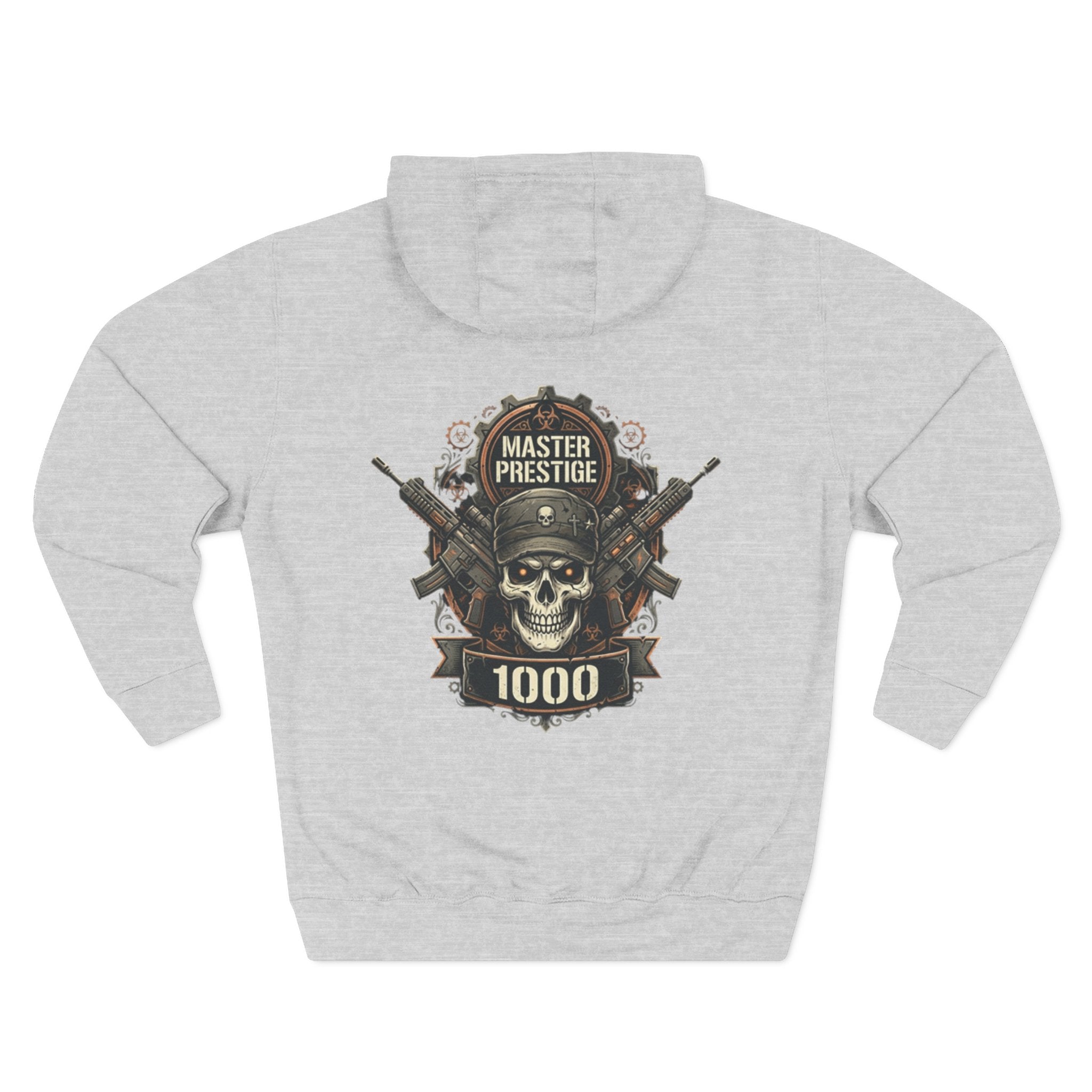 Three-Panel Fleece Hoodie