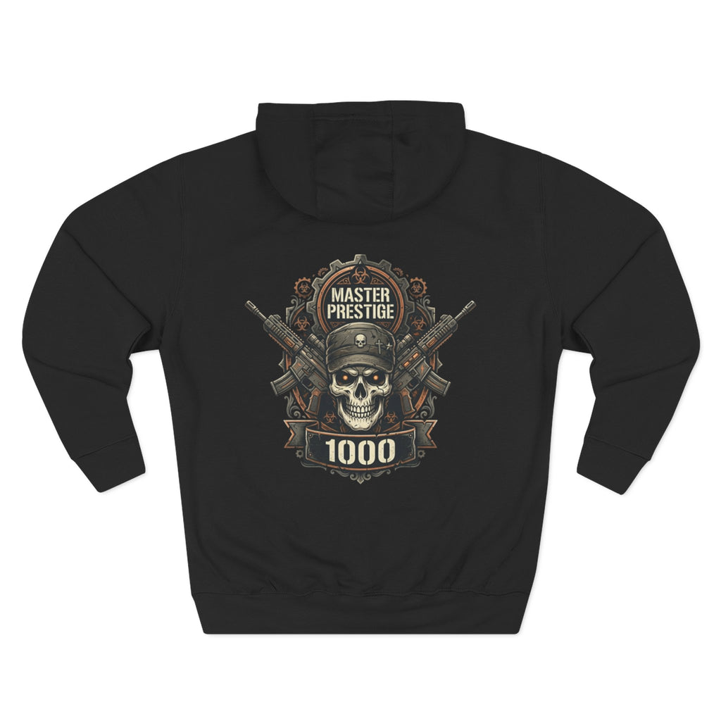 Three-Panel Fleece Hoodie