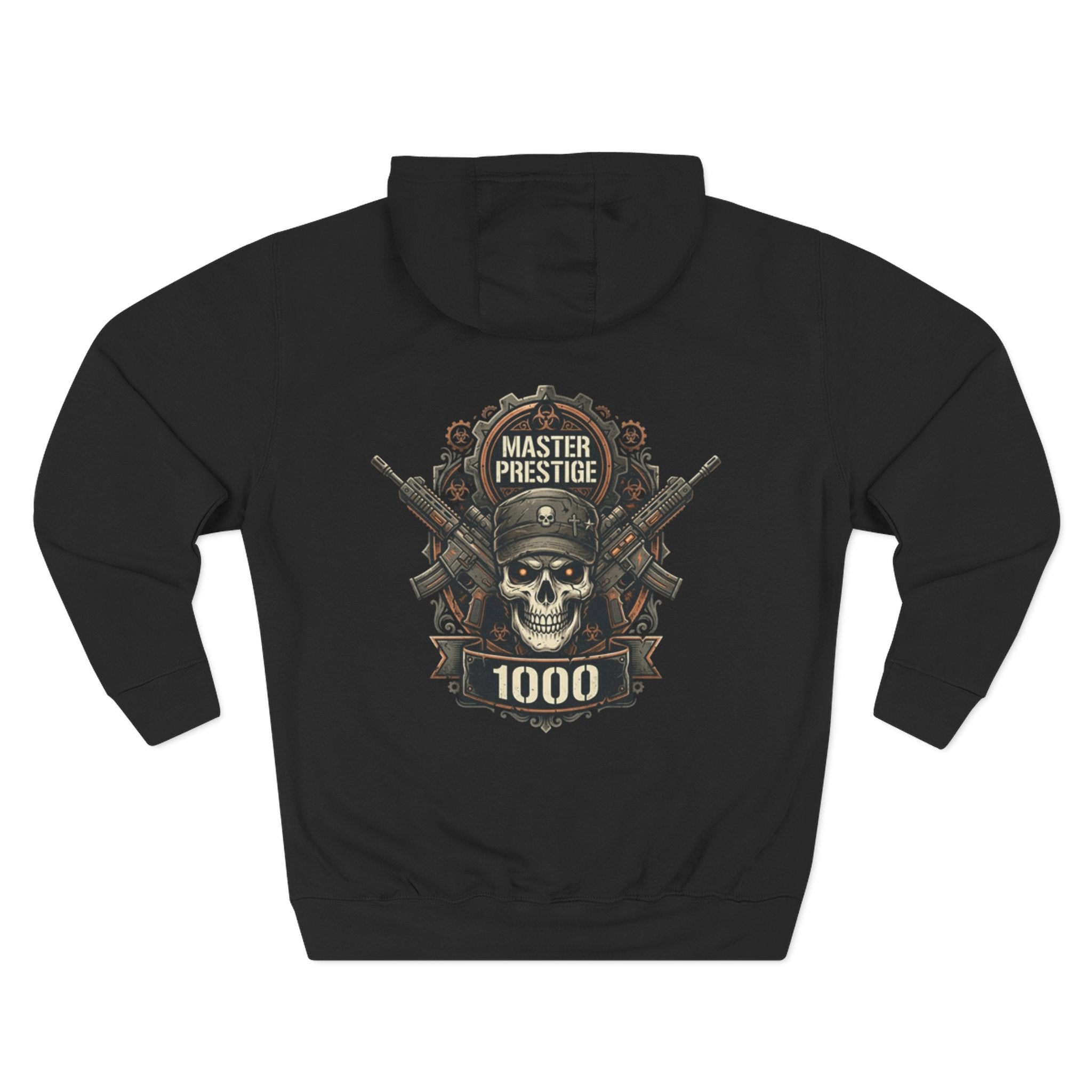 Three-Panel Fleece Hoodie