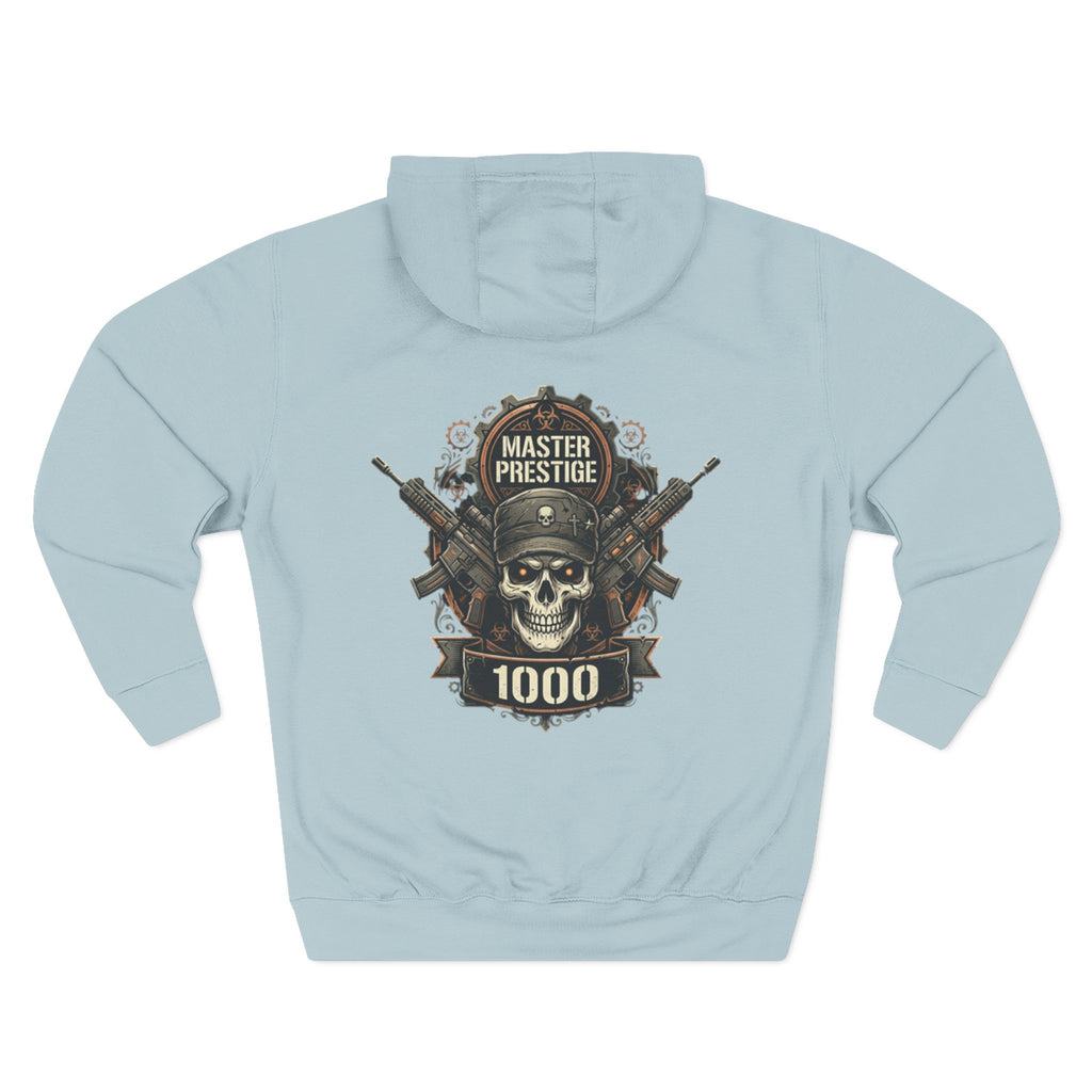 Three-Panel Fleece Hoodie
