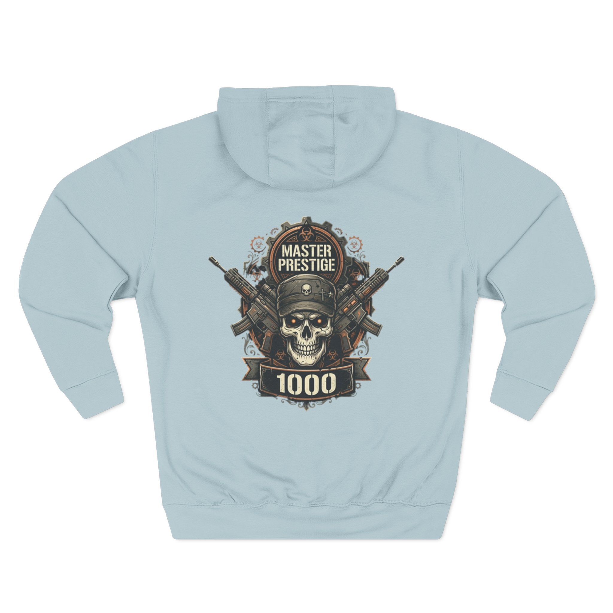 Three-Panel Fleece Hoodie