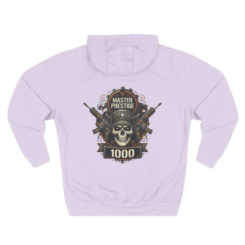 Three-Panel Fleece Hoodie