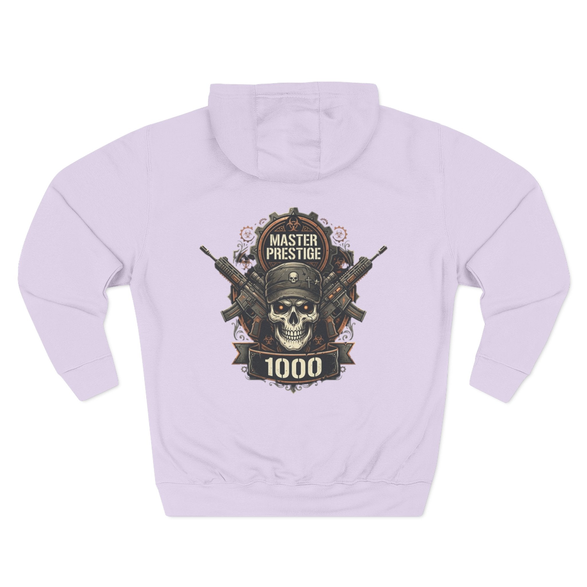 Three-Panel Fleece Hoodie